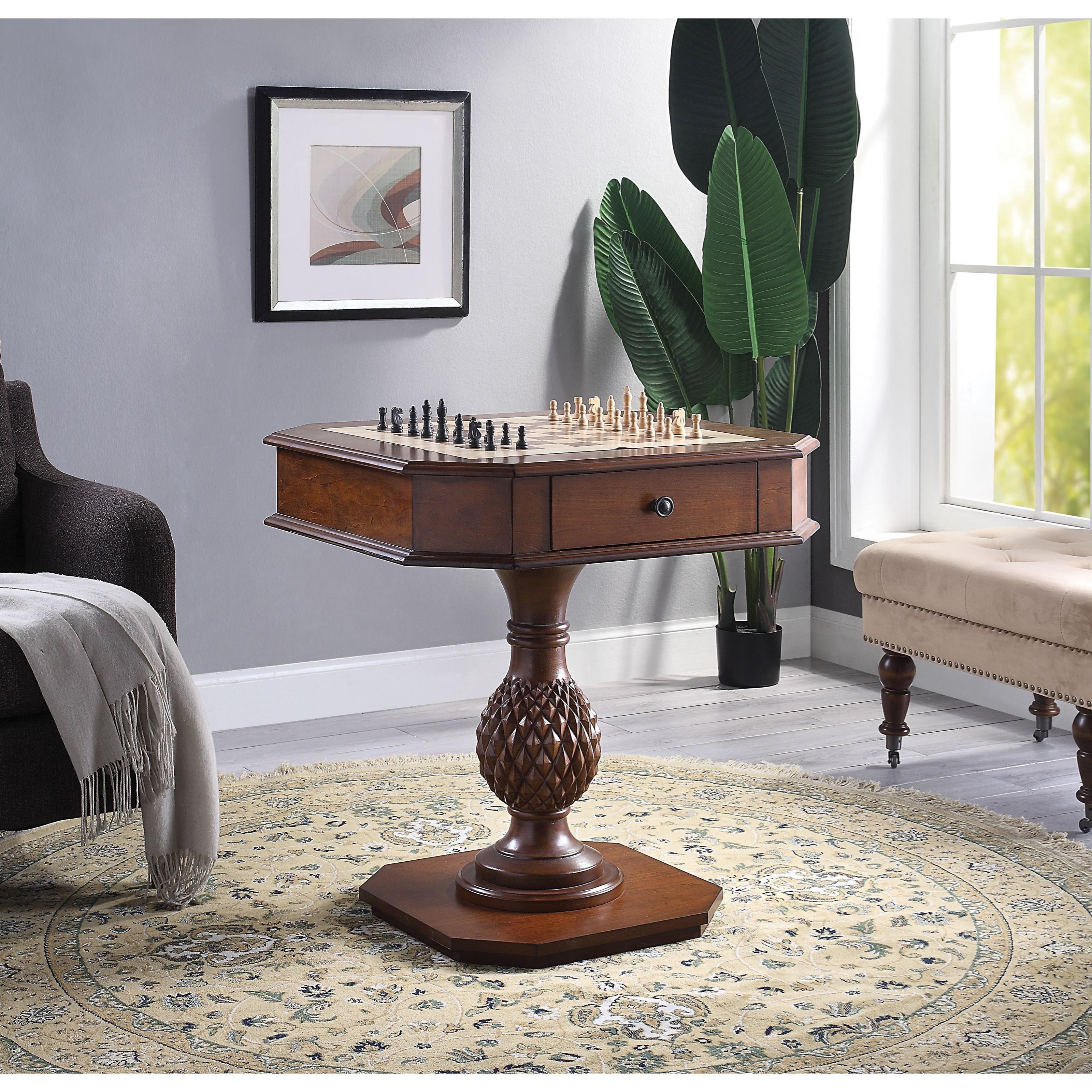 Checkers game clearance table and chairs